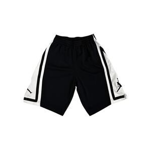 Jordan Jumpman Shorts Black White Athletic Mesh Shorts Size Youth Medium 10/12